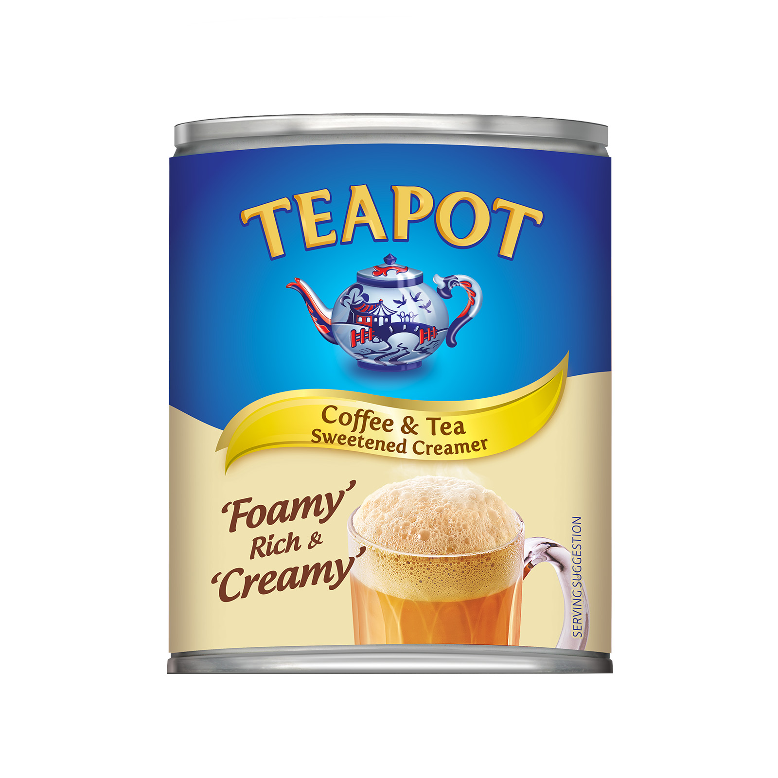 Teapot Sweetened Creamer