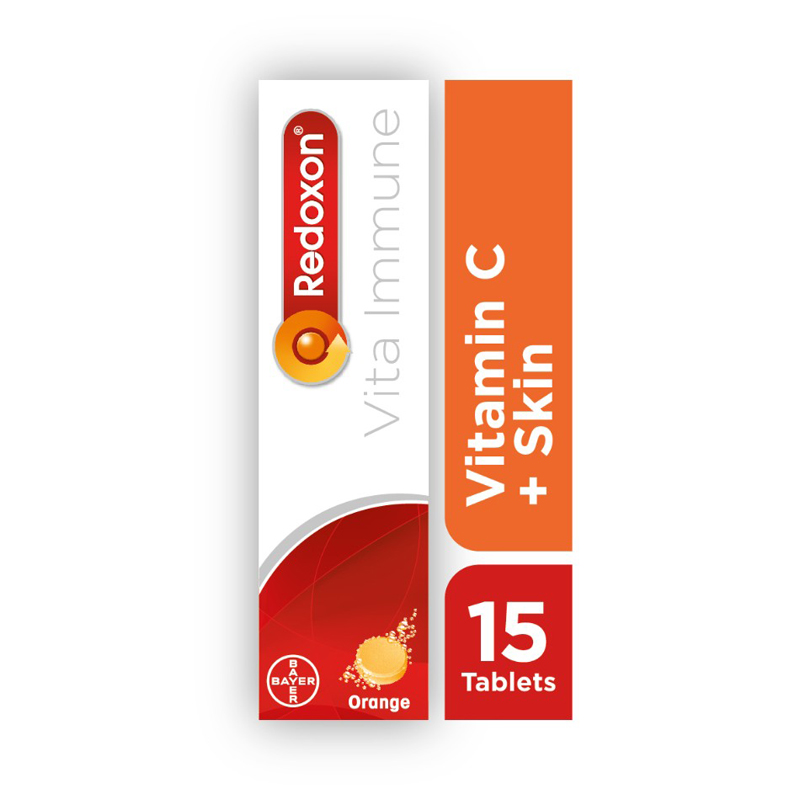 Redoxon Vita Immune Orange Effervescent Vitamins 15s