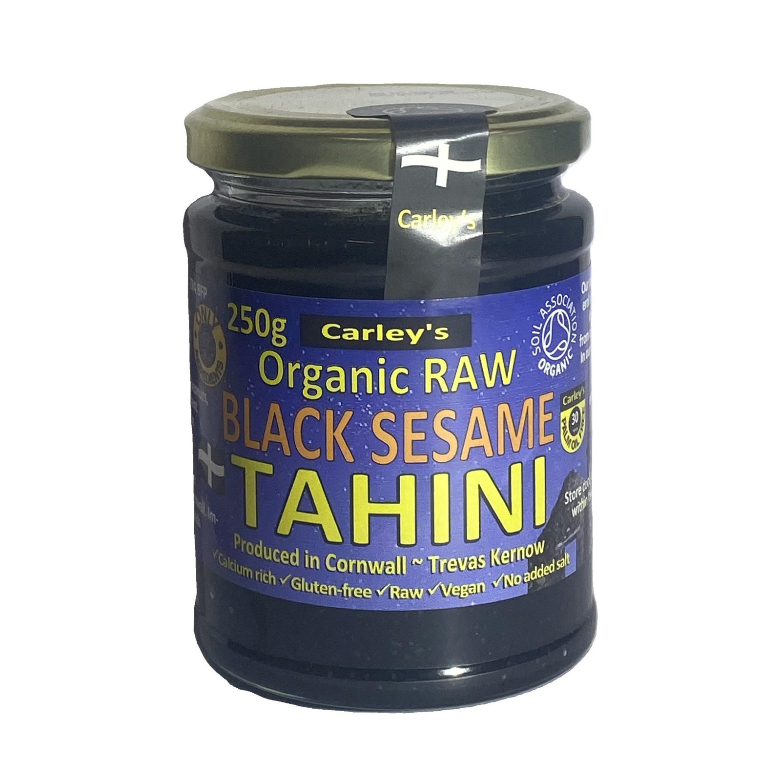 CARLEY'S Organic Black Sesame Tahini