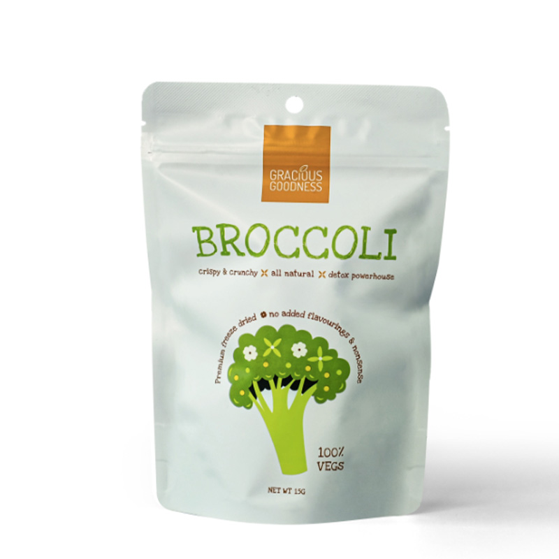 GRACIOUS GOODNESS Freeze Dried Broccoli Fruit Snacks