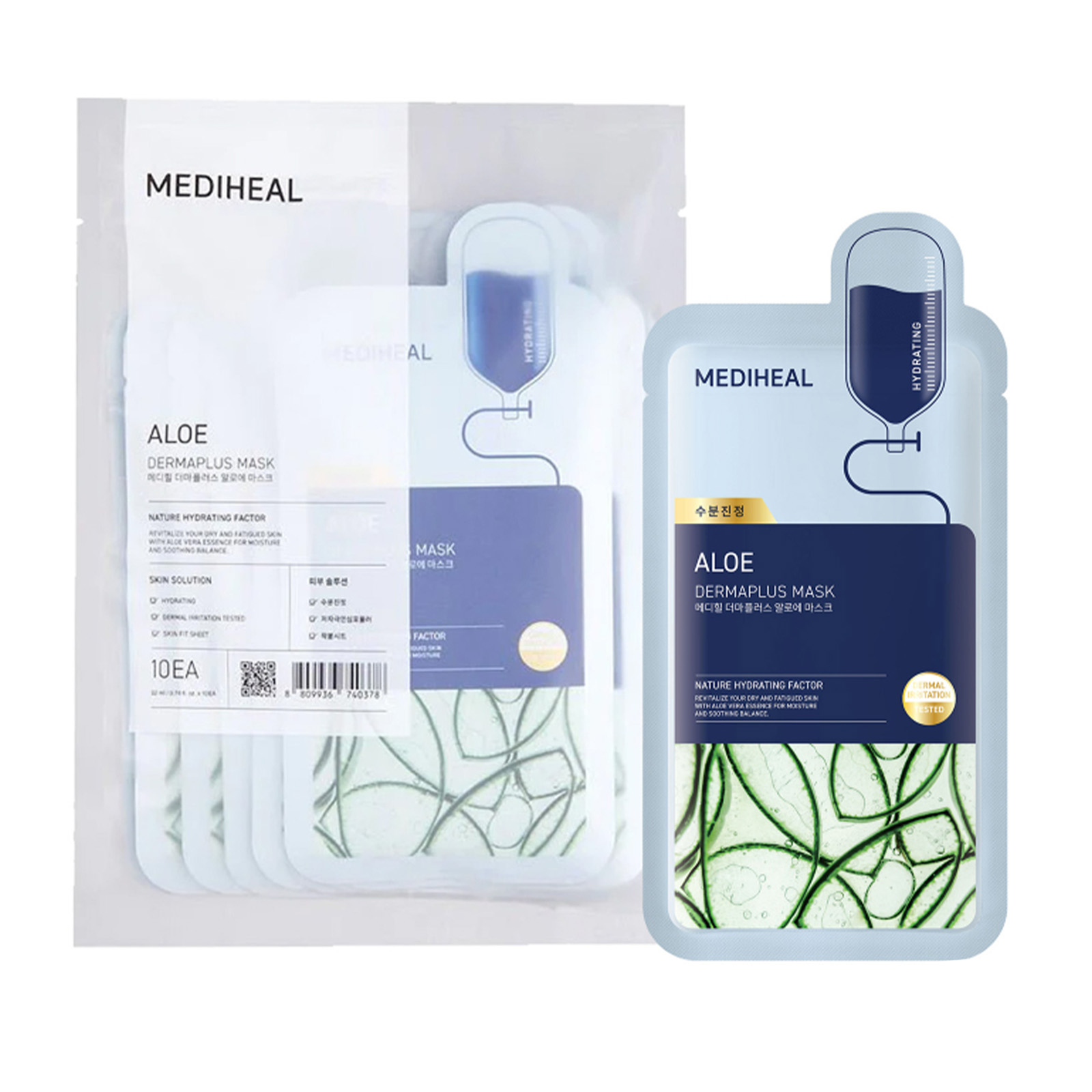 Mediheal Aloe DermaPlus Sheet Mask 1s