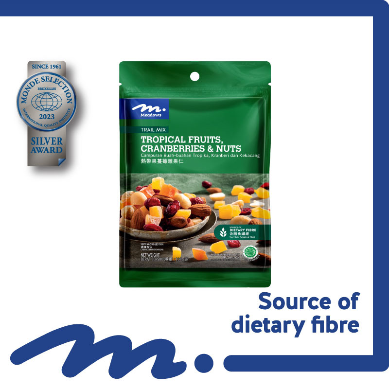 MEADOWS Tropical Fruits Cranberry And Nuts