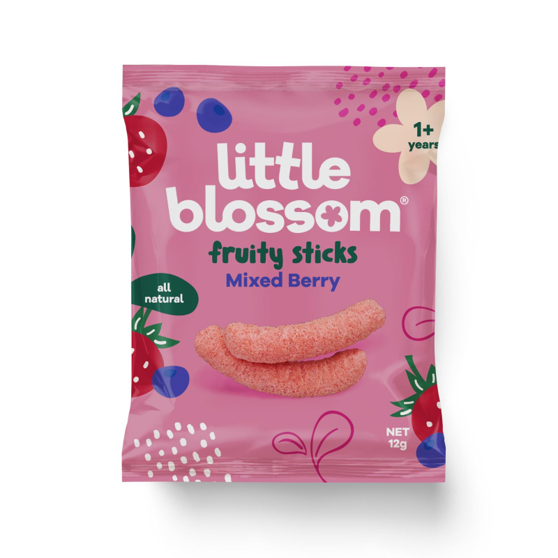 LITTLE BLOSSOM Mixed Berry Fruity Sticks