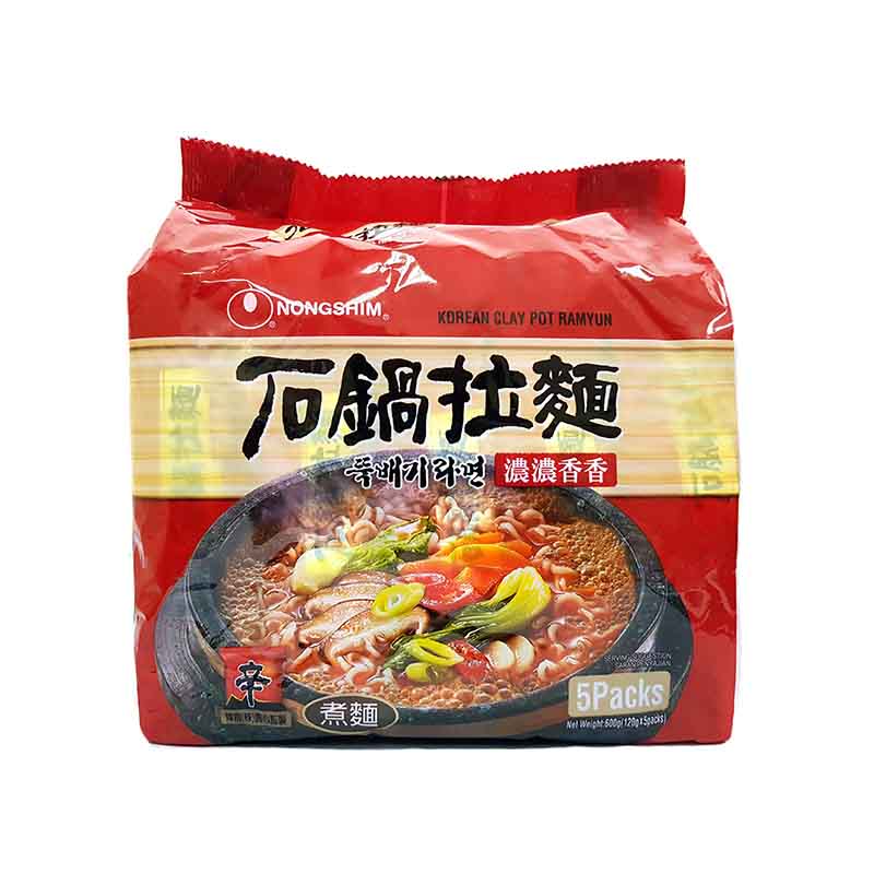 NONG SHIM Korean Claypot Instant Noodles