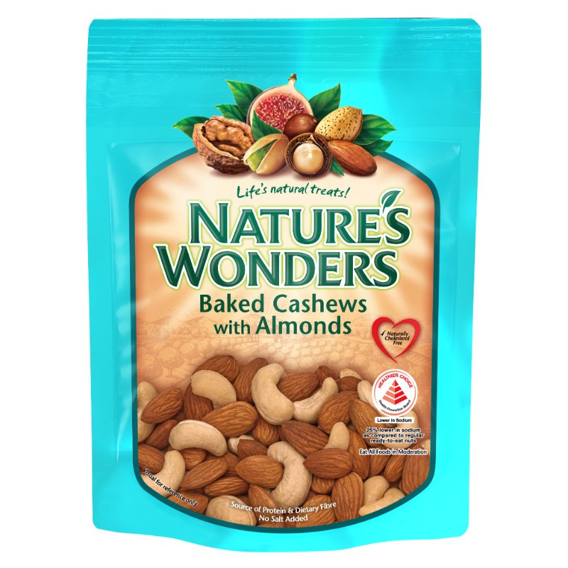 Nature'S Wonders B Cashews W Almonds