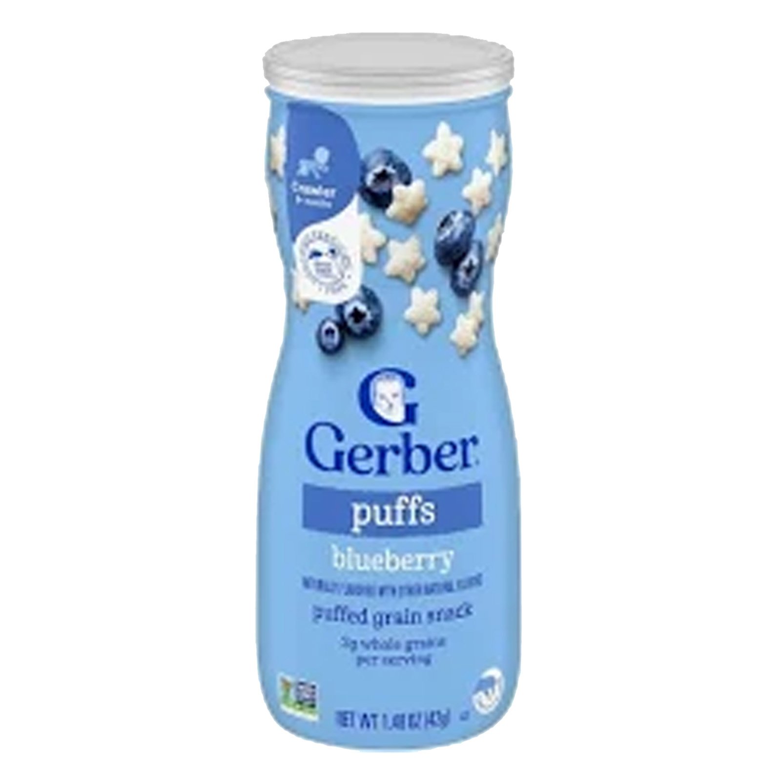 Gerber Blueberry Puffs Cereal Snacks