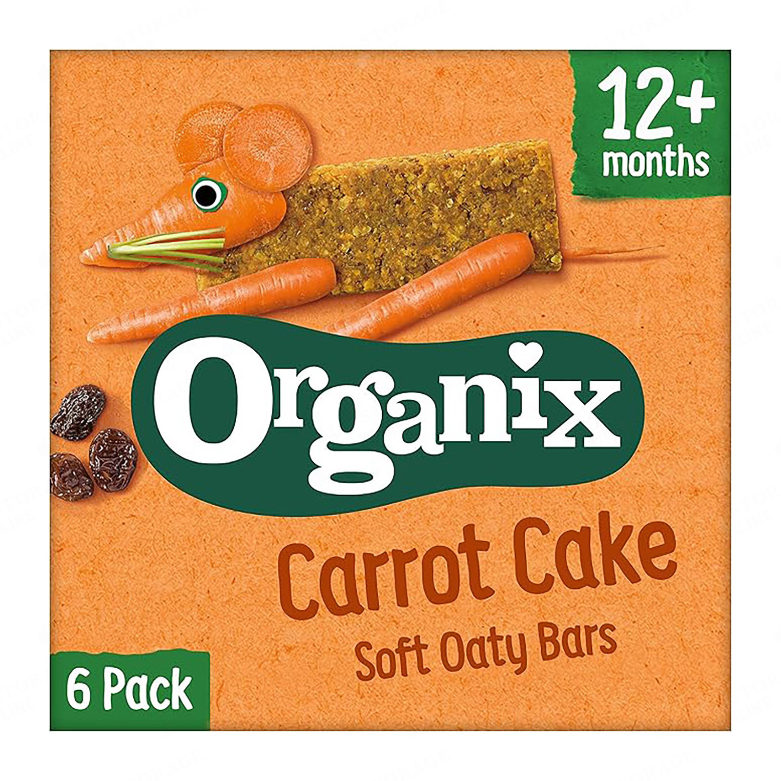 Organix Carrot Cake Oaty Bars