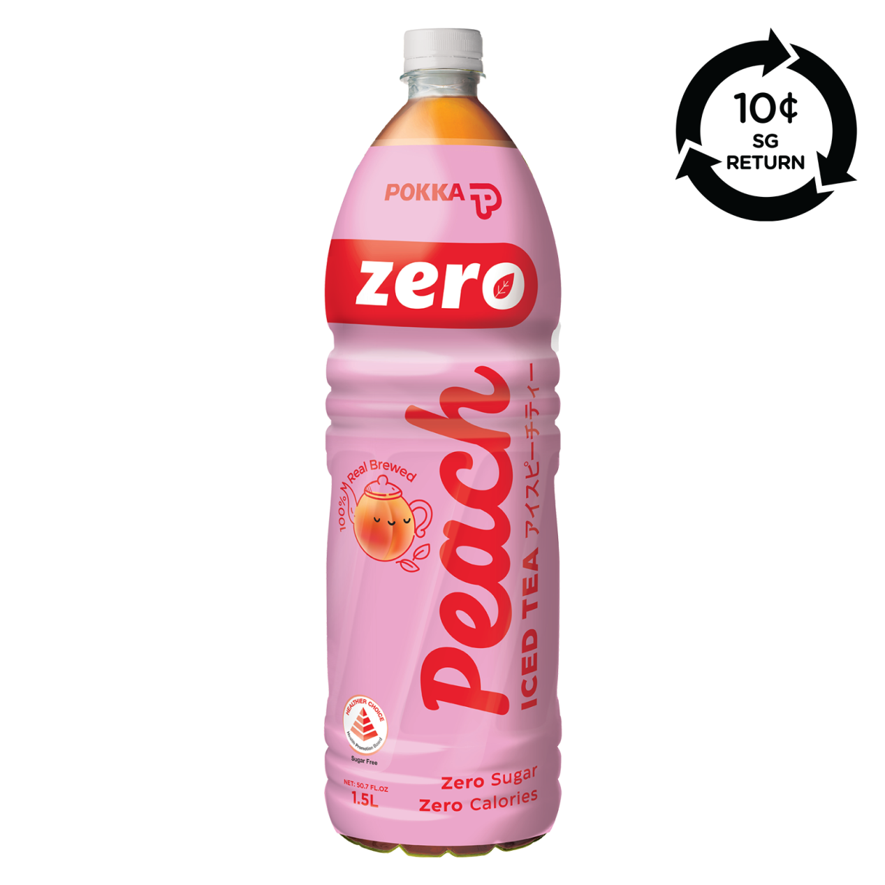 Pokka Zero Sugar Peach Tea