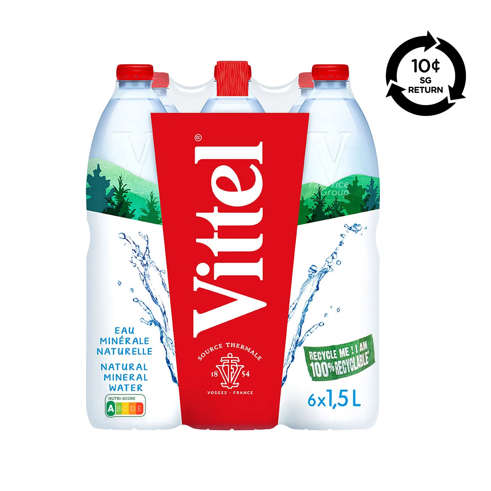 VITTEL [Bcrs] VITTEL Mineral Water Botlet