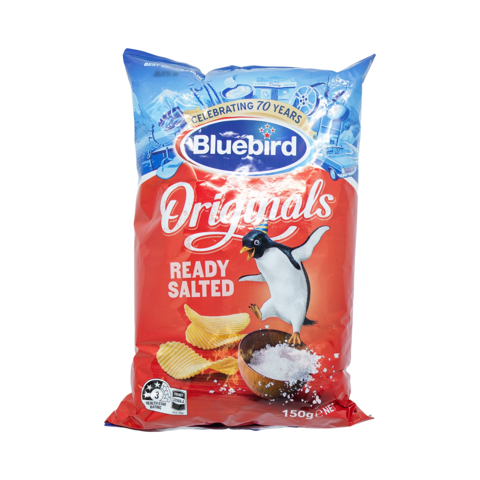 BLUEBIRD Ready Salted Potato Chips