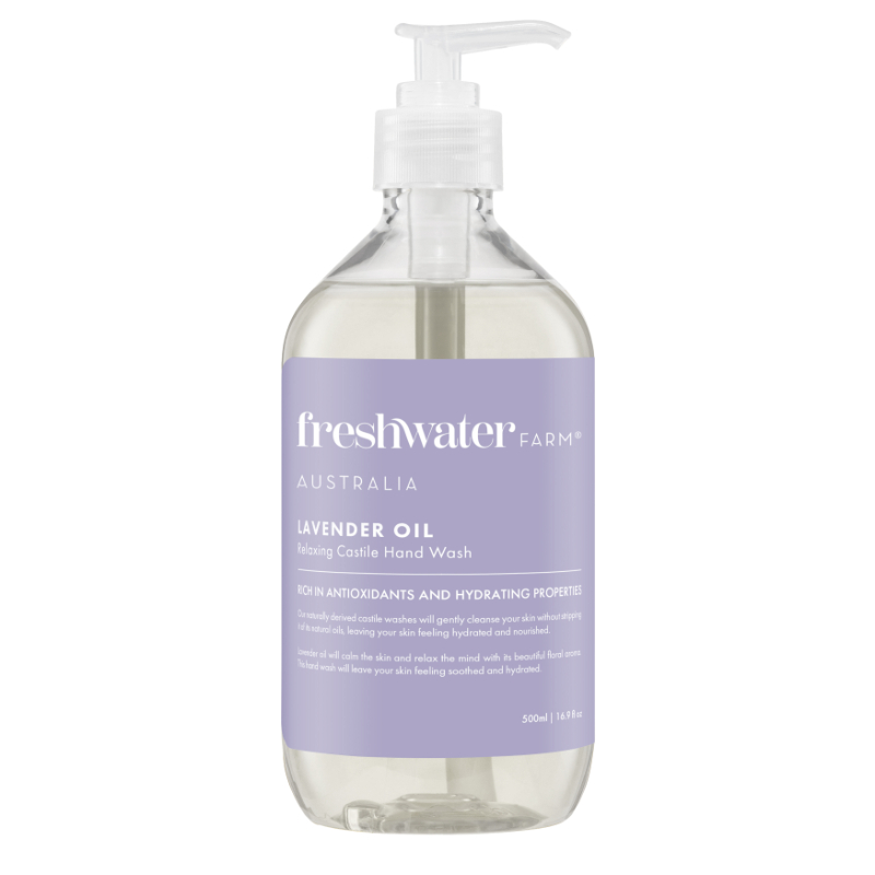 FRESHWATER Farm Lavender Oil & Chamomile Relaxing Hand Wash