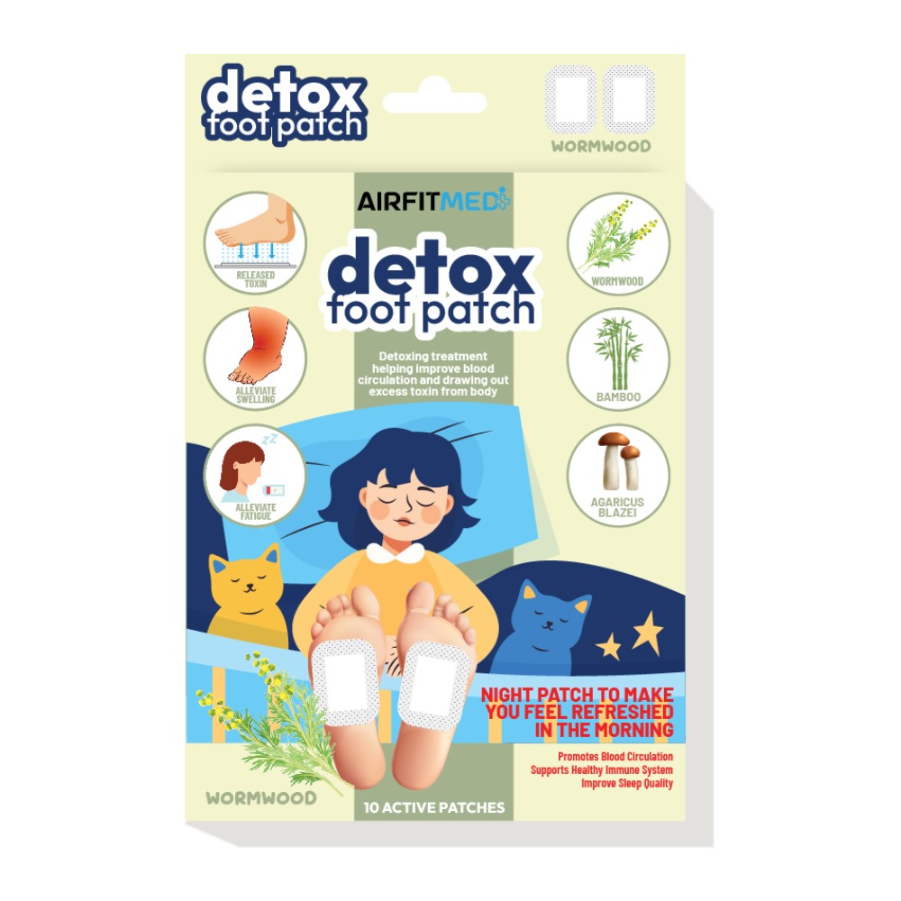 Airfitmedi Wormwood Detox Foot Patches 10s
