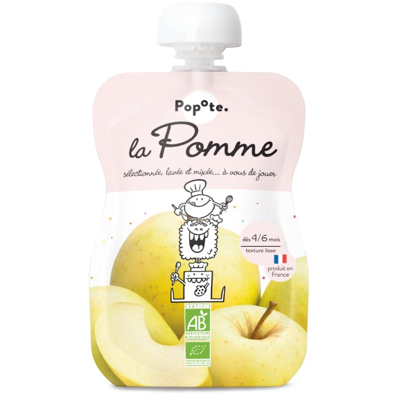 POPOTE Organic Apple Baby Puree