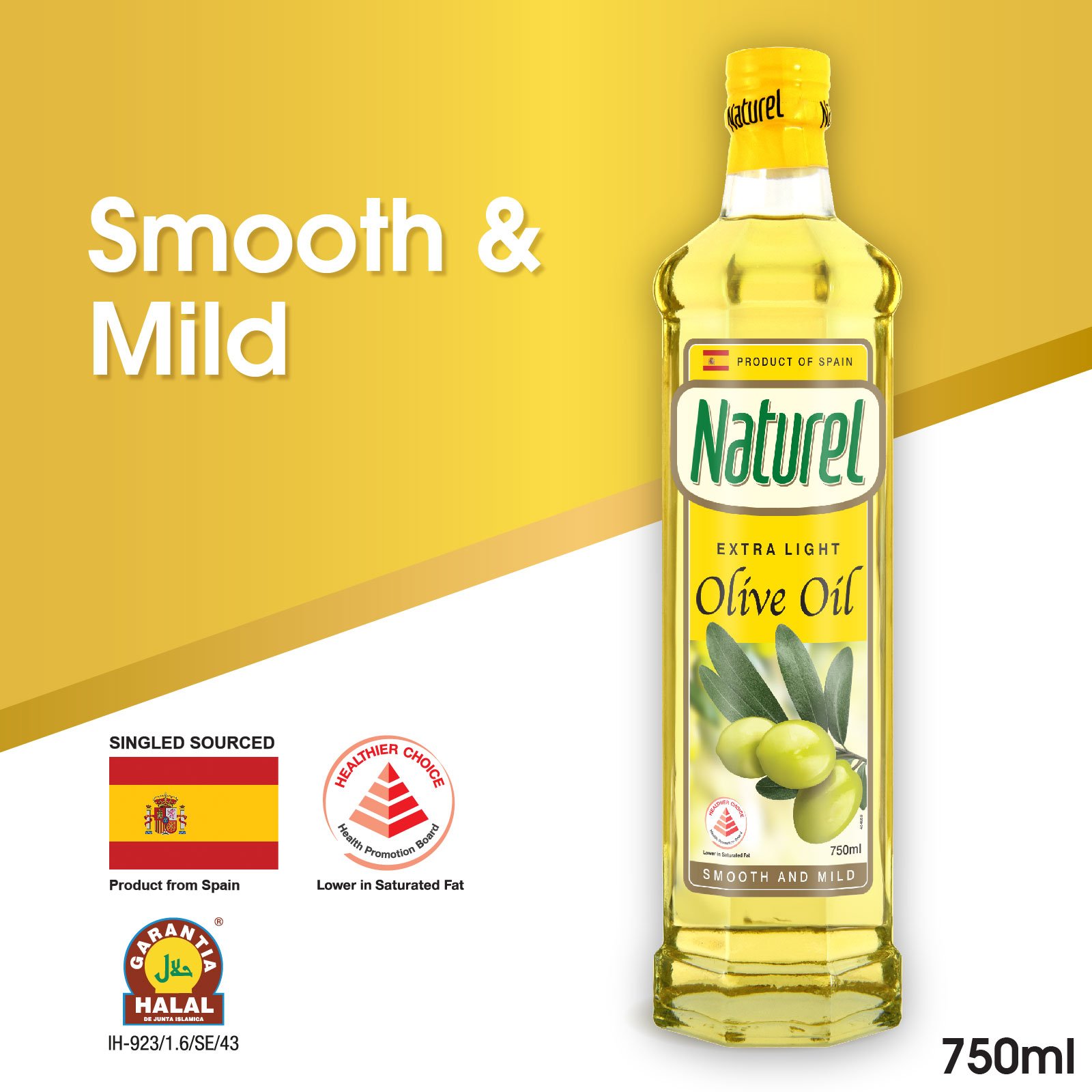 Naturel Extra Light Olive Oil