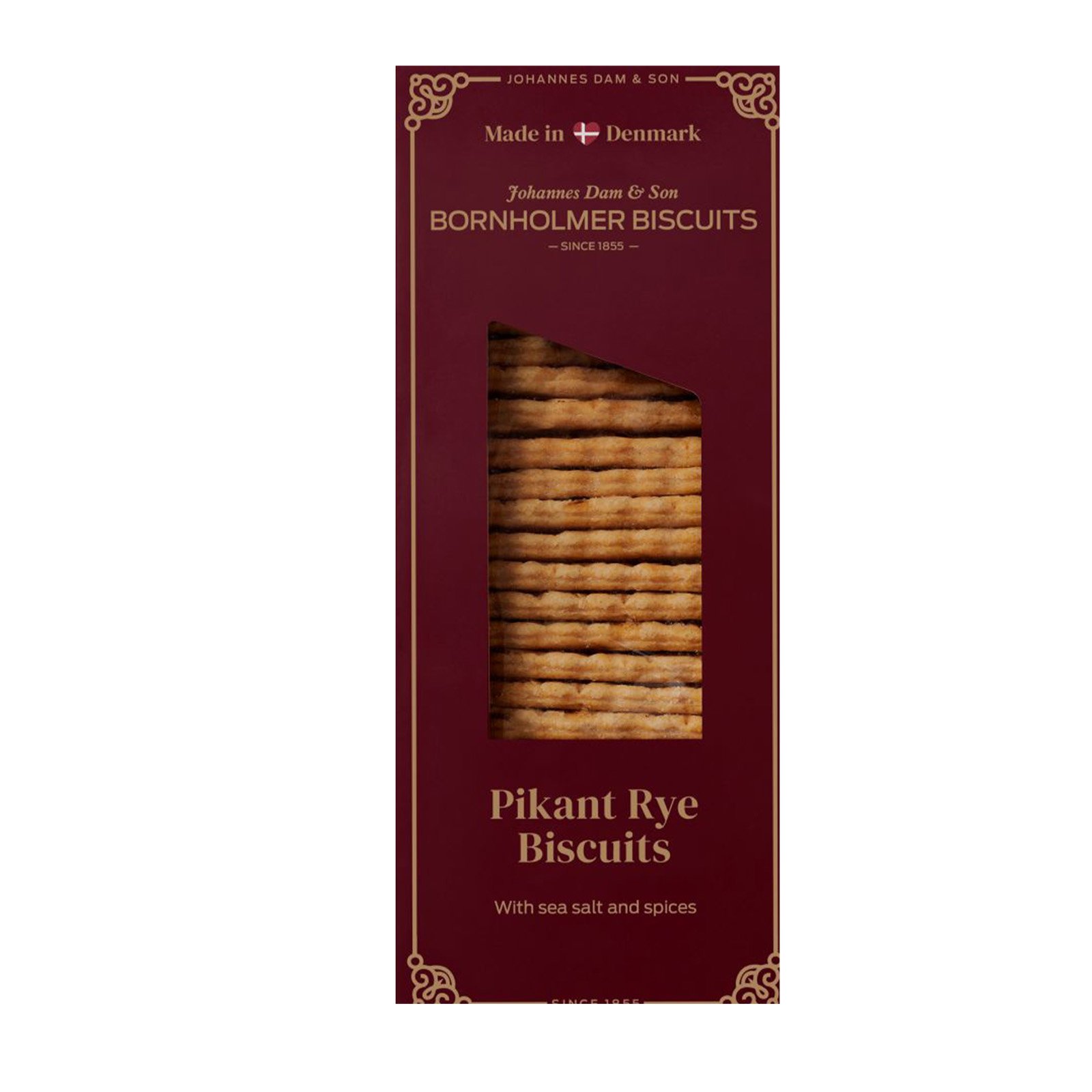 JOHANNES DAM & SON Piquant Rye Biscuits