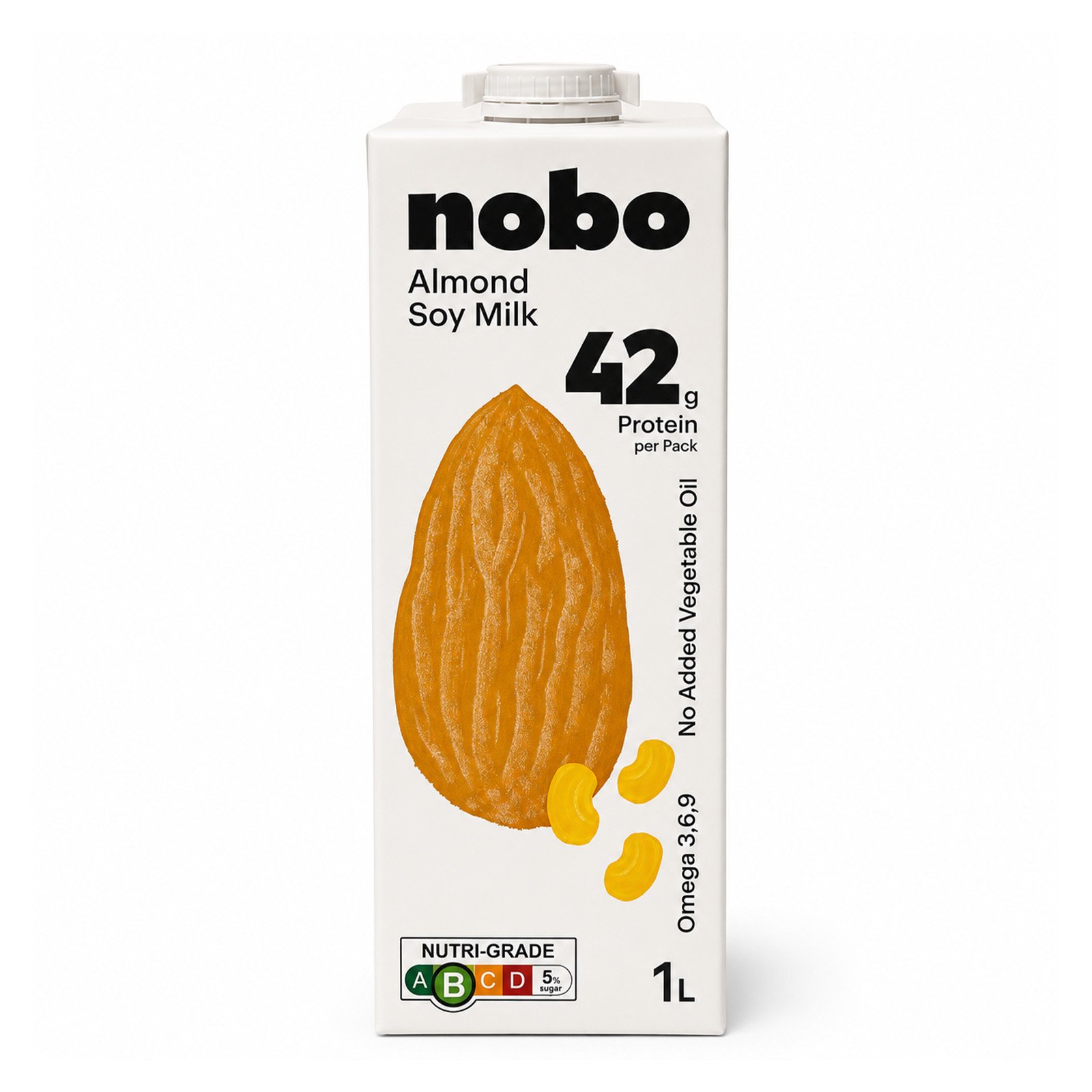 OATSIDE Nobo Almond Soy Milk