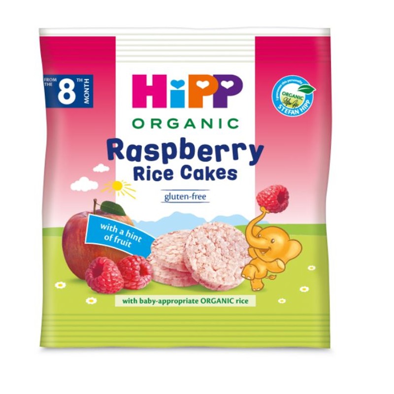 HIPP Organic Raspberry Rice Cake