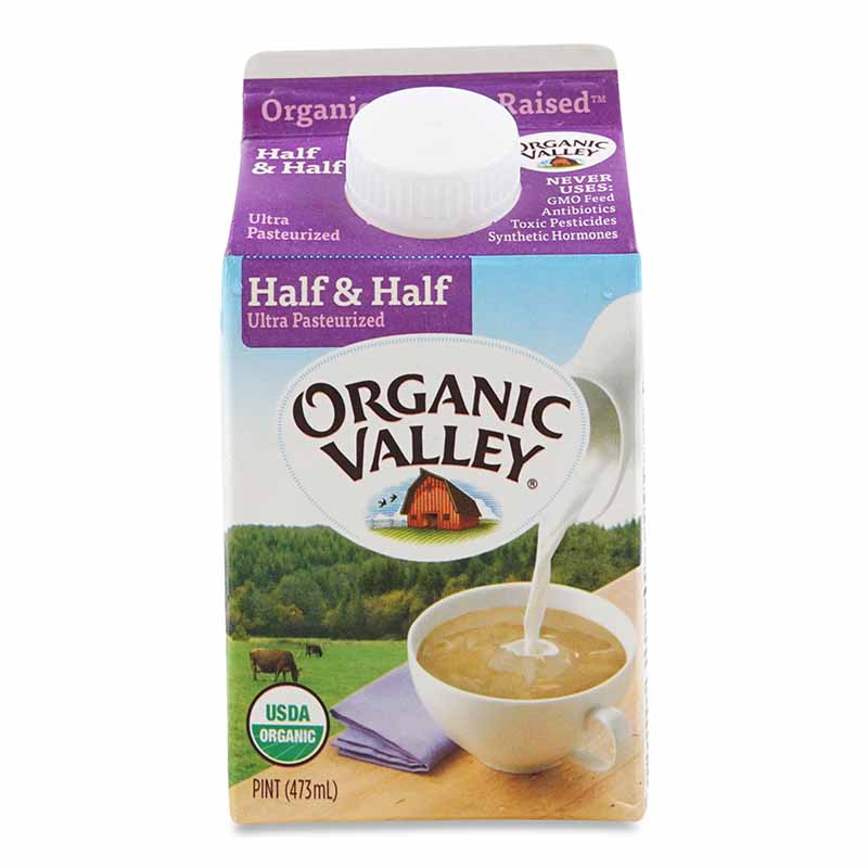 ORGANIC VALLEY Half & Half Cream