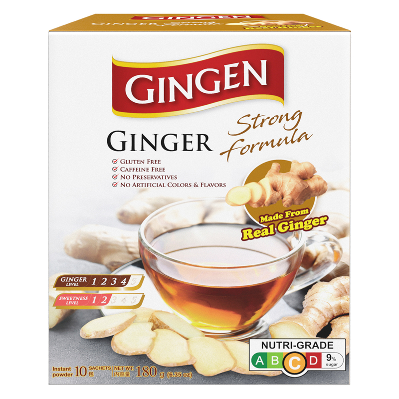 Gingen Strong Ginger Tea Powder 10 x 18g
