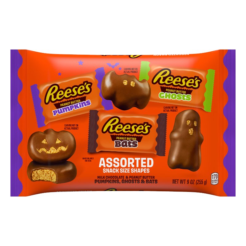 Reese's Milk Chocolate Peanut Butter Assorted Shapes Cup 9oz