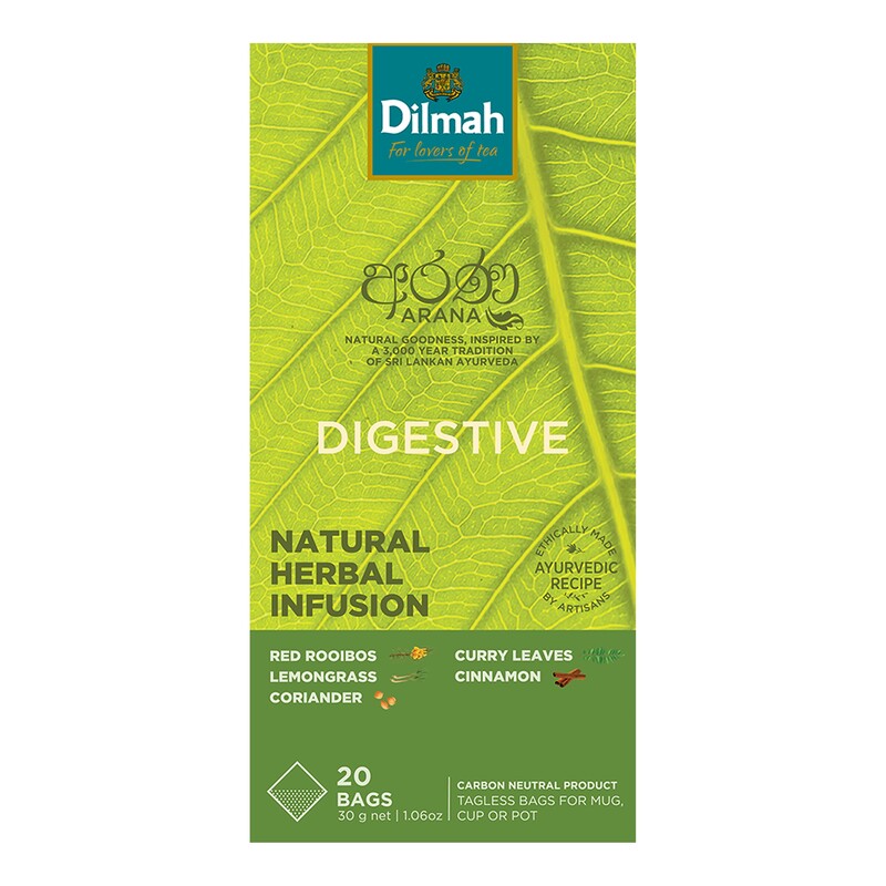 Dilmah Natural Herbal Digestive Tea Bags