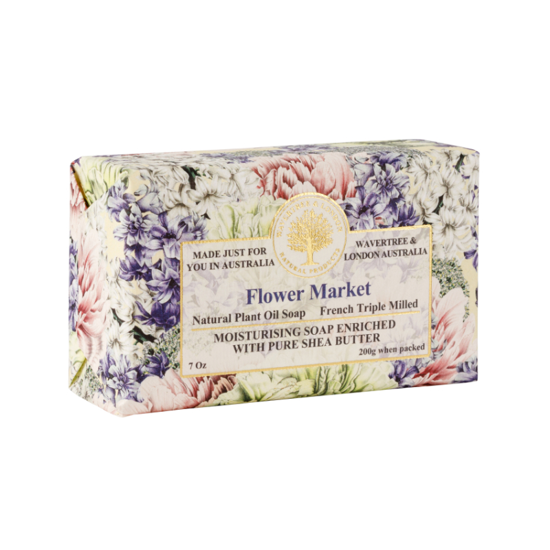 WAVERTREE & LONDON Flower Market Soap Bar