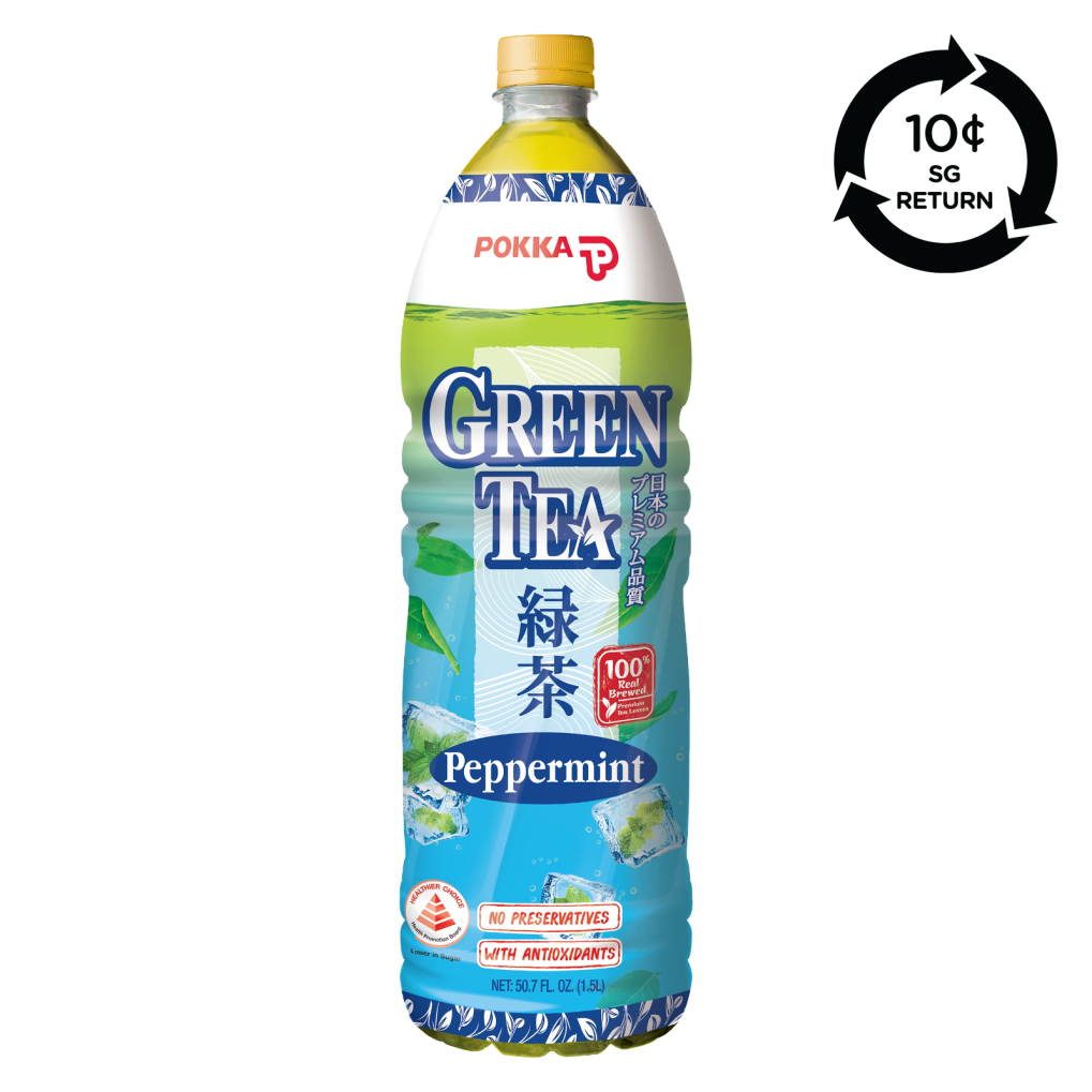 Pokka Peppermint Green Tea