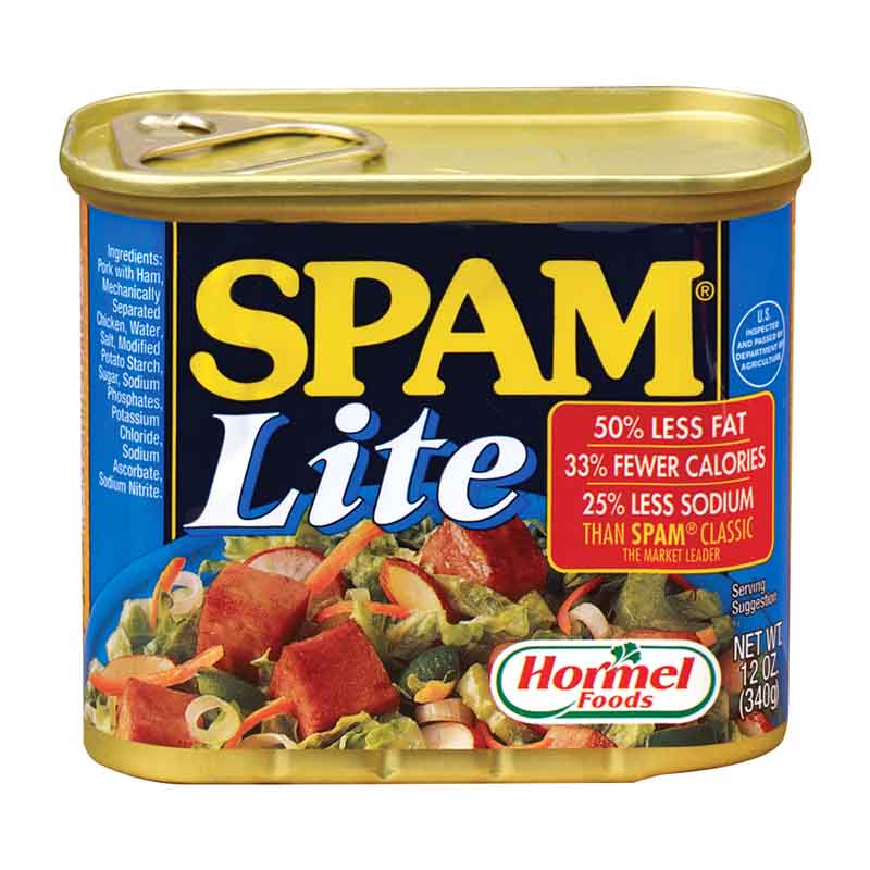 Hormel Spam Lite Luncheon Meat 340g