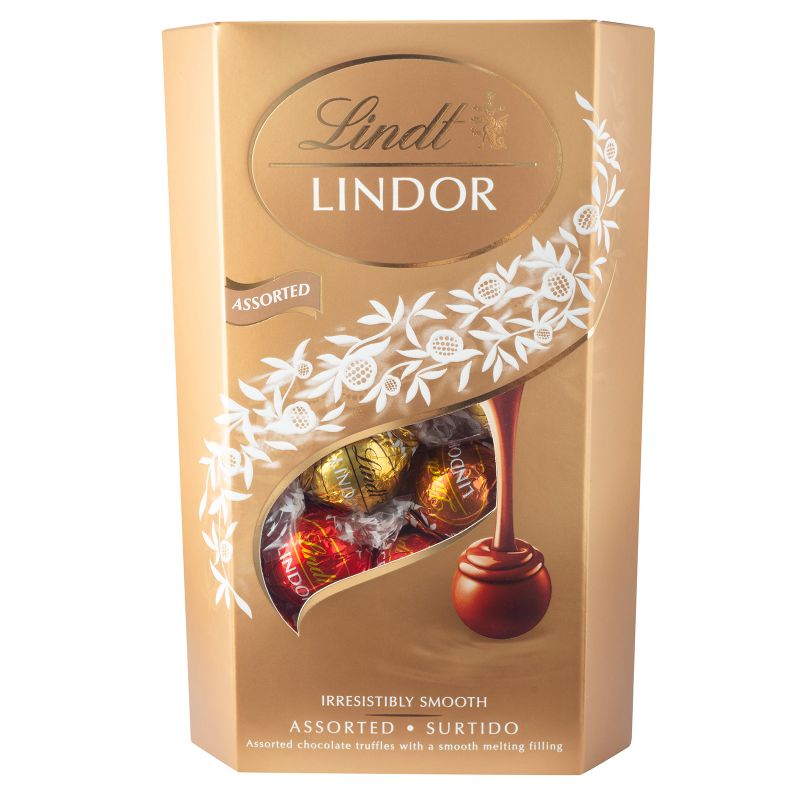 Lindt Lindor Assorted Cornet Chocolate Gift Box 337g