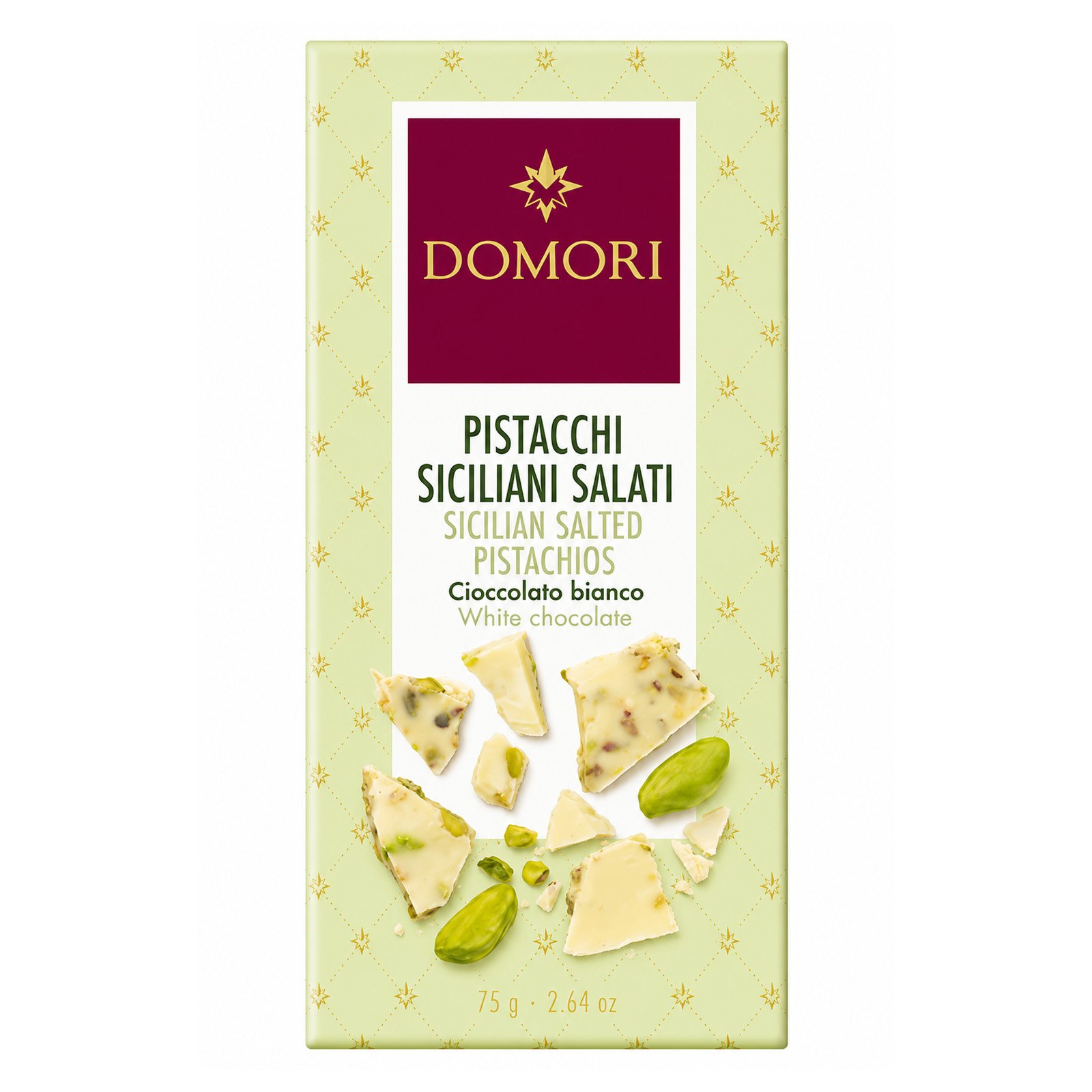 DOMORI White Chocolate Salted Pistachios