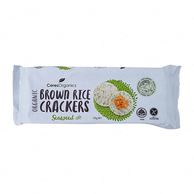 CERES ORGANICS Seaweed Rice Crackers
