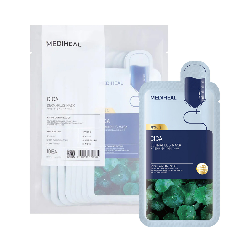 Mediheal Cica DermaPlus Sheet Mask 1s