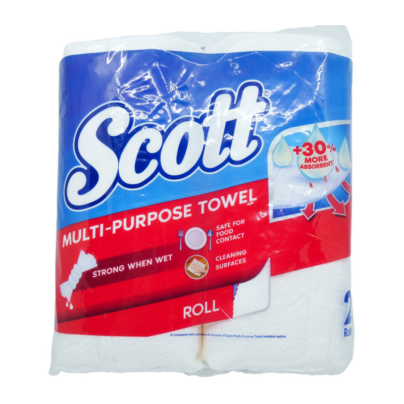 Scott Multi-Purpose Kitchen Paper Towel Roll 2 Rolls x