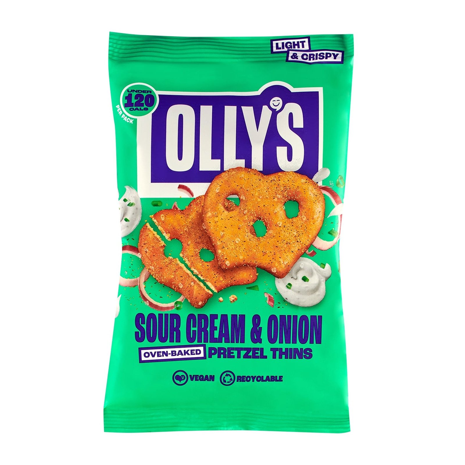 Olly's Sour Cream & Onion Pretzel 35g