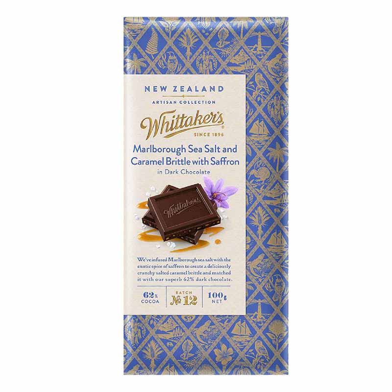 Whittaker's Sea Salt Caramel Dark Chocolate 100g