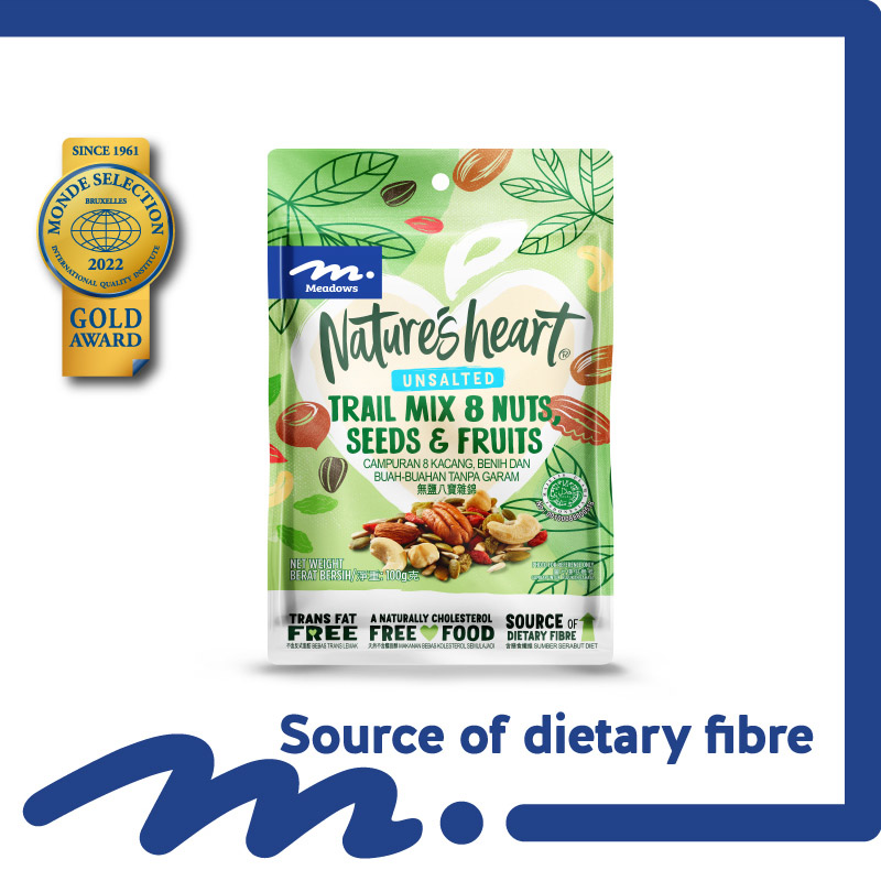 MEADOWS Nature's Heart 8 Wholesome Mixed Nuts