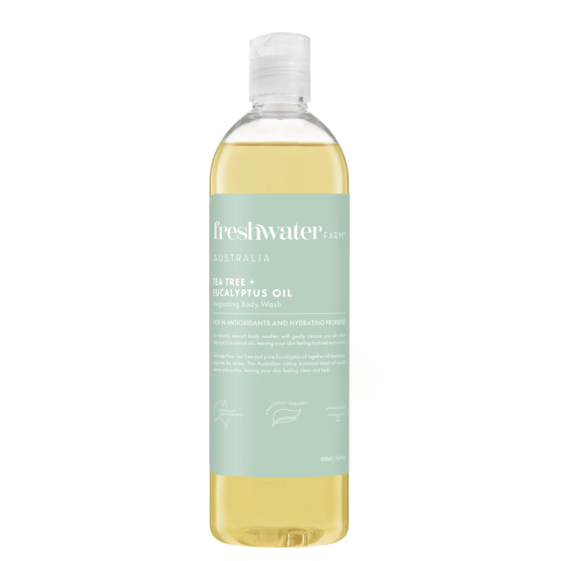 FRESHWATER Farm Tea Tree & Eucalyptus Invigorating Body Wash