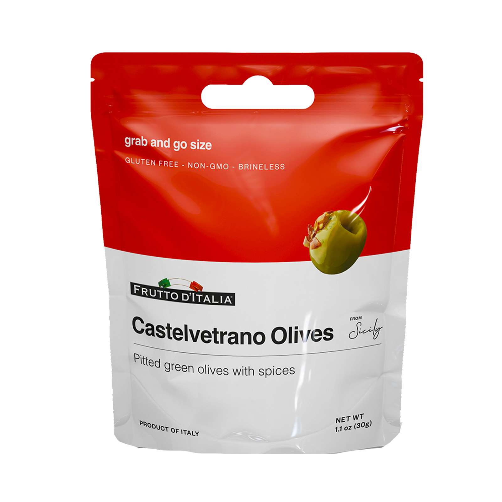 FRUTTO D'ITALIA Pitted Spicy Olives