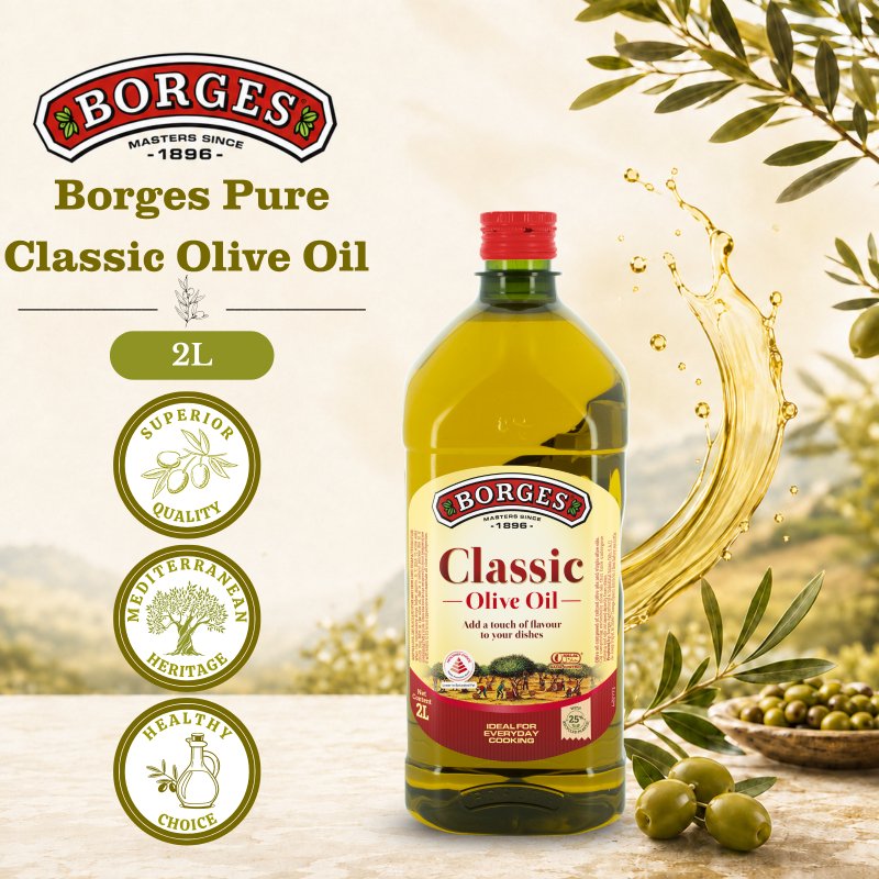 Borges Pure Classic Olive Oil 2L