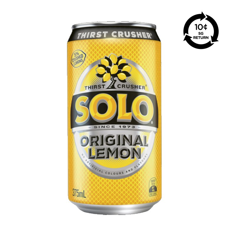 SOLO [Bcrs] SOLO Original Lemon Can