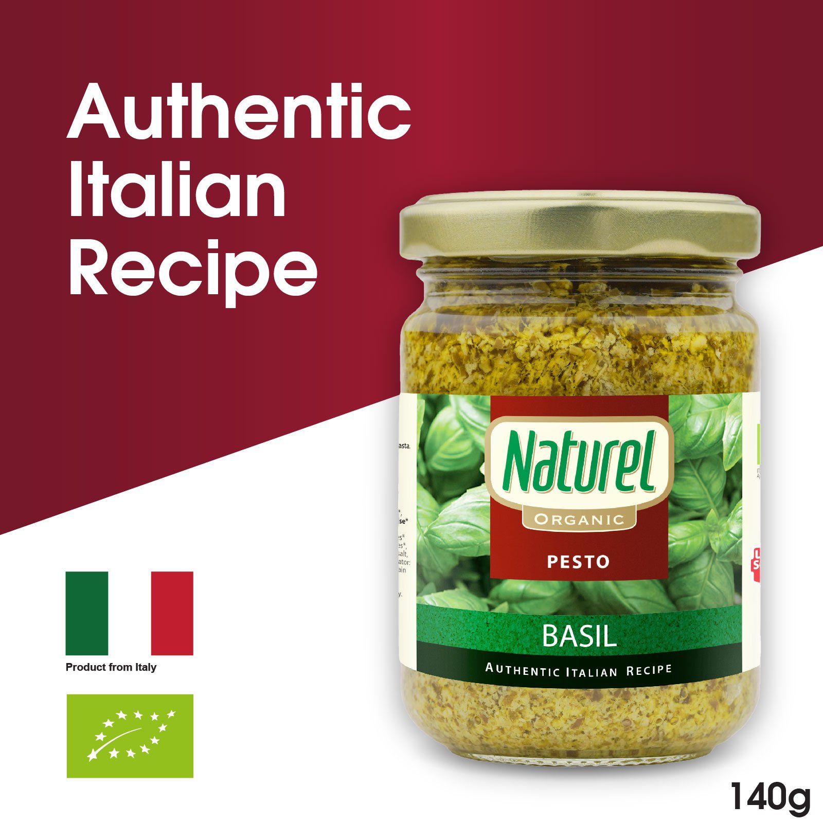 Naturel Organic Basil Pesto Sauce