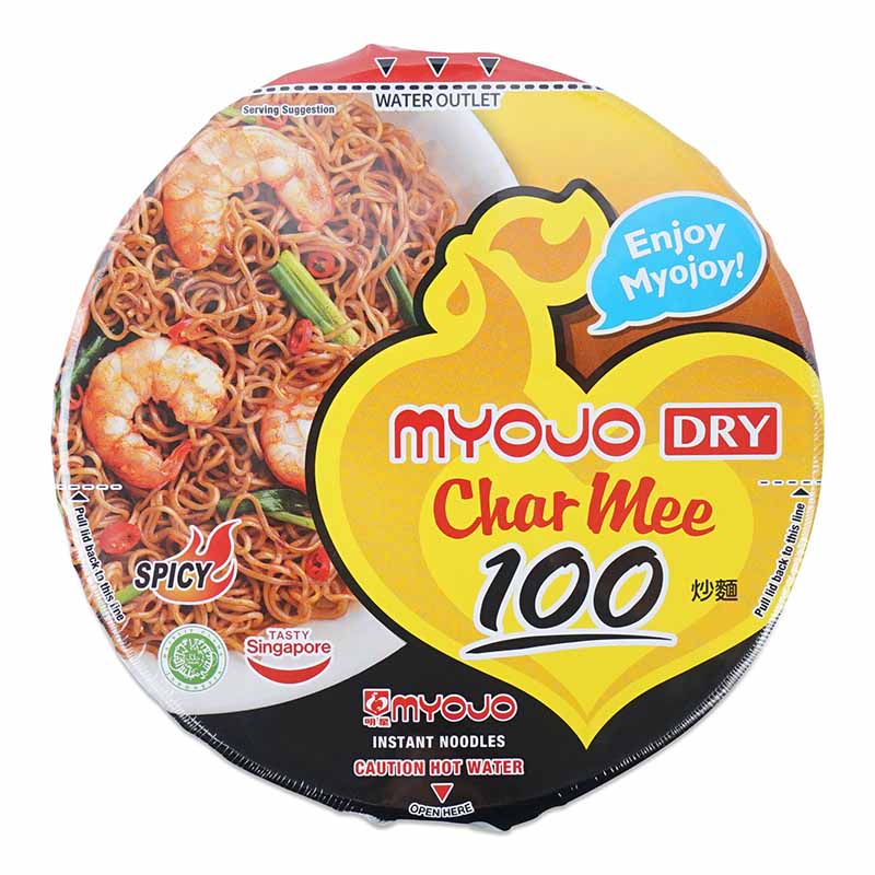 Myojo Dry Char Mee Instant Noodles Bowl