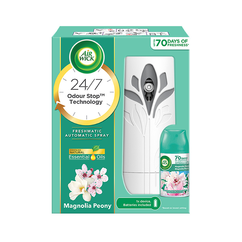 Airwick Freshmatic Magnolia Automatic Spray Air Freshener Starter Kit
