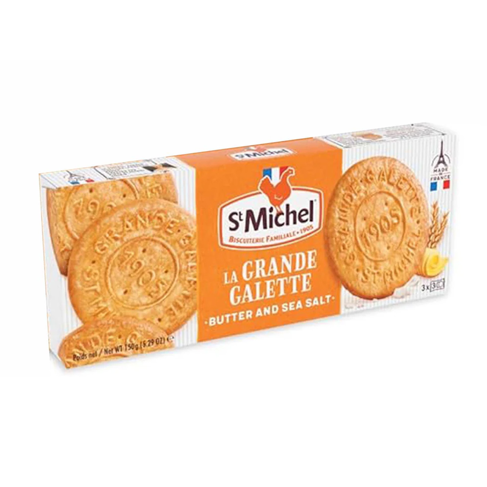 ST MICHEL Sea Salt Grande Galette Cookies