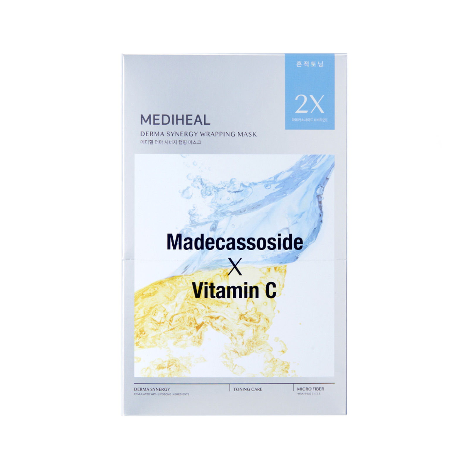 Mediheal Derma Synergy Wrapping Toning Care Sheet Mask 1s