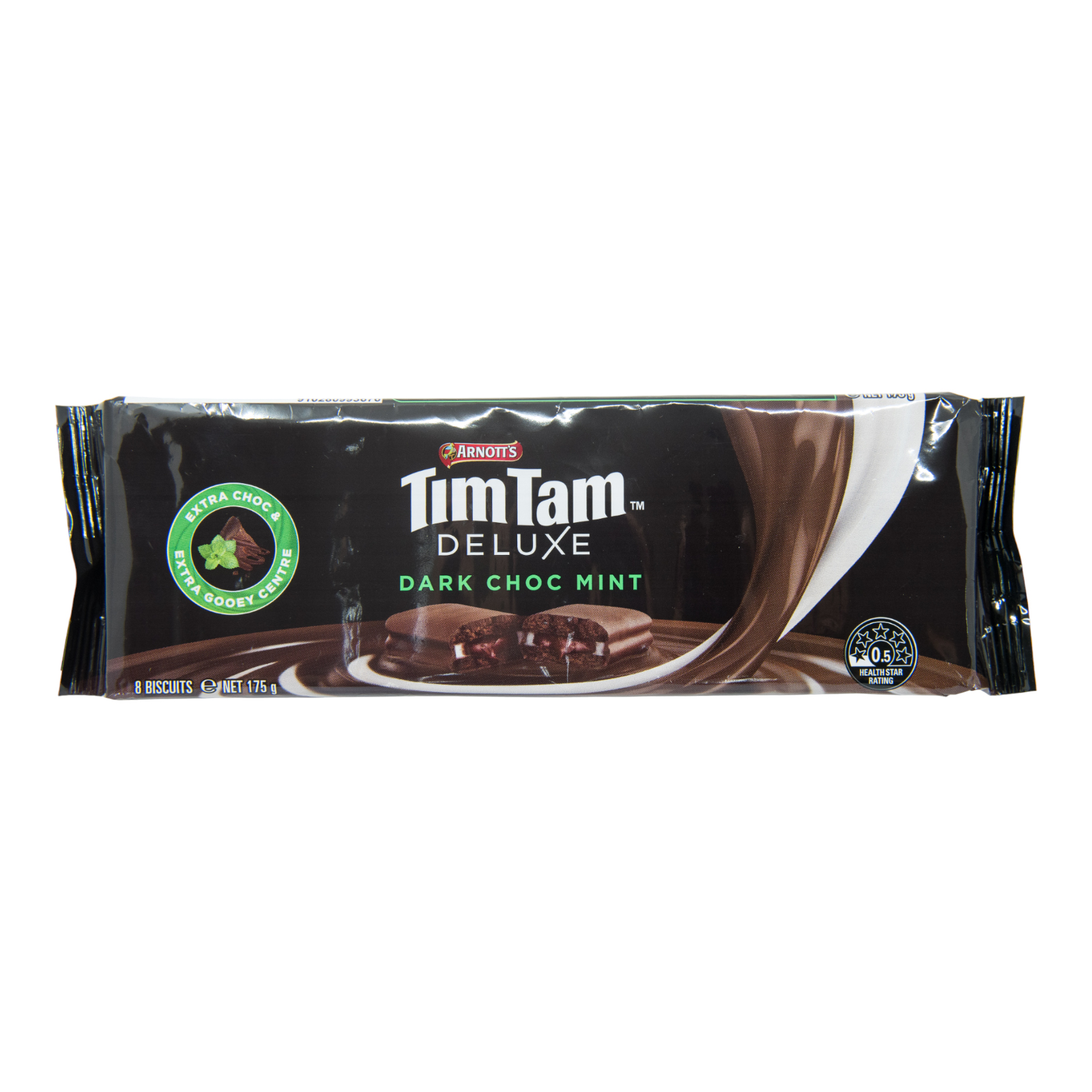 Arnott's Tim Tam Deluxe Dark Chocolate Mint Biscuits