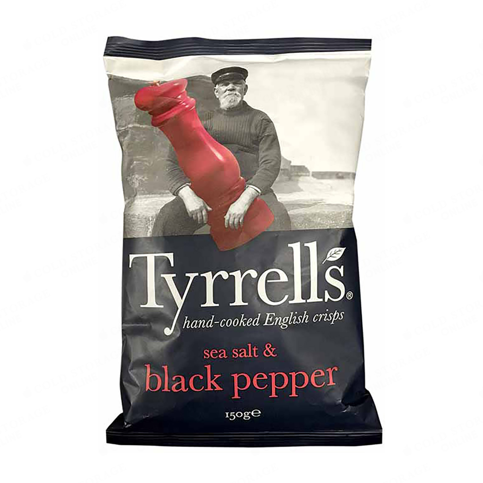 Tyrrells Sea Salt & Black Pepper Potato Chips