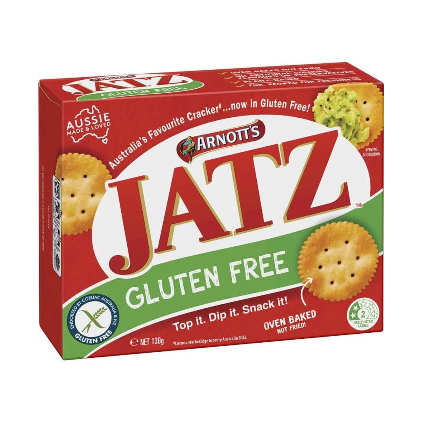Arnott's Jatz Gluten Free 130g