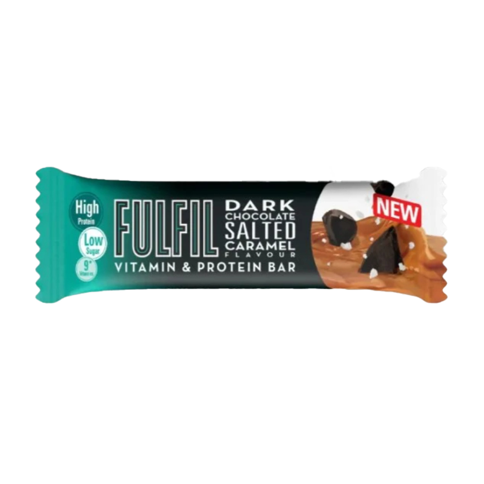 FULFIL Dark Chocolate Salted Caramel Bars