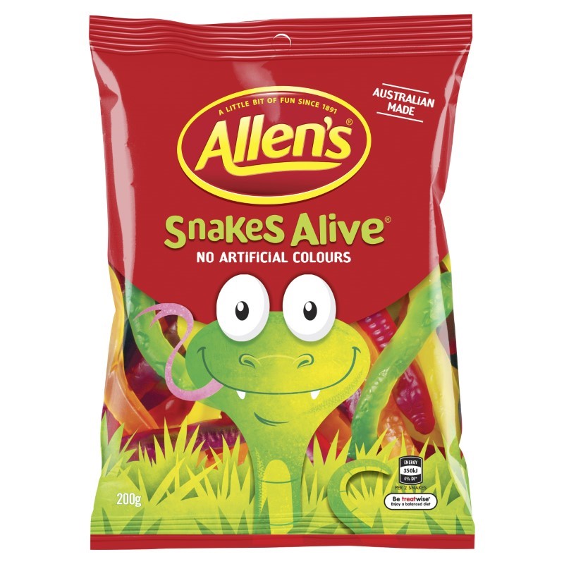 ALLENS Allen's Snakes Alive Gummy Candy